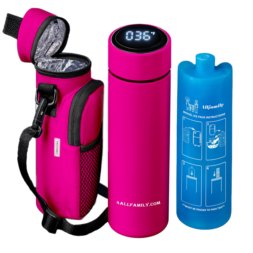 Nomad PRO - Portable Medication Cooler - 4AllFamily Australia - Pink Colour - 