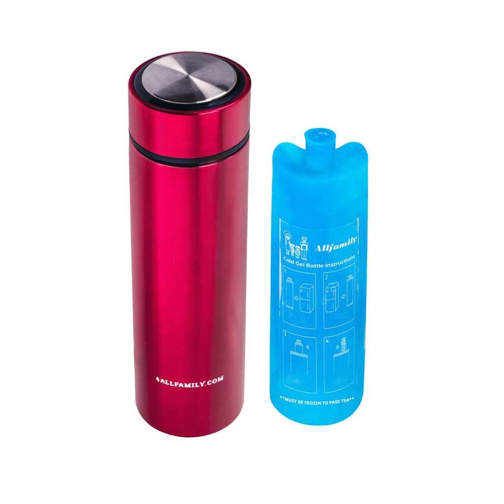 4AllFamily Australia Nomad Portable Cooler for Insulin & Medications - Red Color