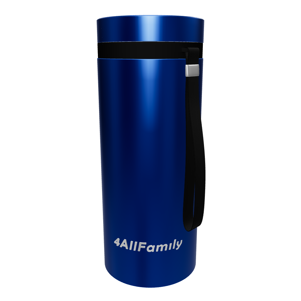 4AllFamily Australia Explorer Insulin Cooler - Blue Color - 3D view